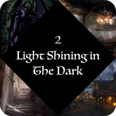 A button leading to the "campaign 2, light shining in the dark" page