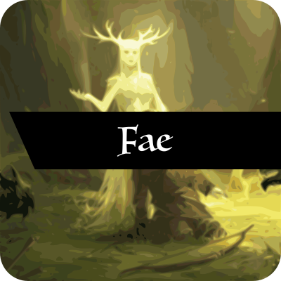 A button leading to the "fae" page