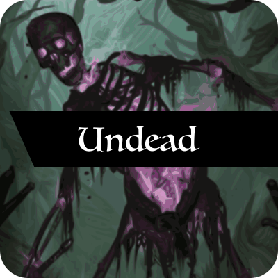 A button leading to the "undead" page