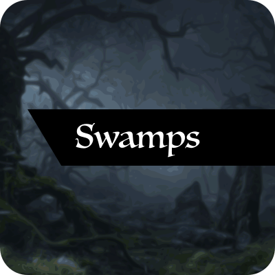 A button leading to the "swamps" page