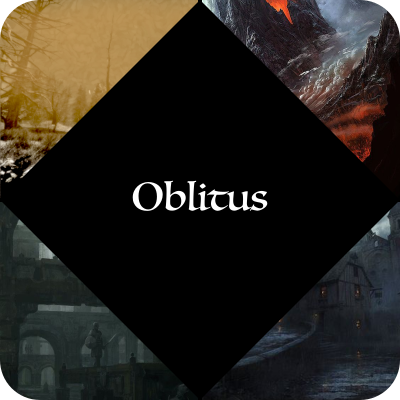 A button leading to the "oblitus" page