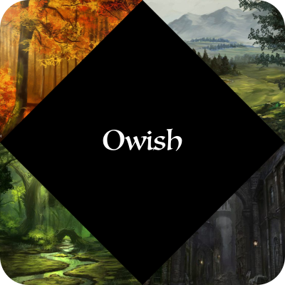 A button leading to the "owish" page